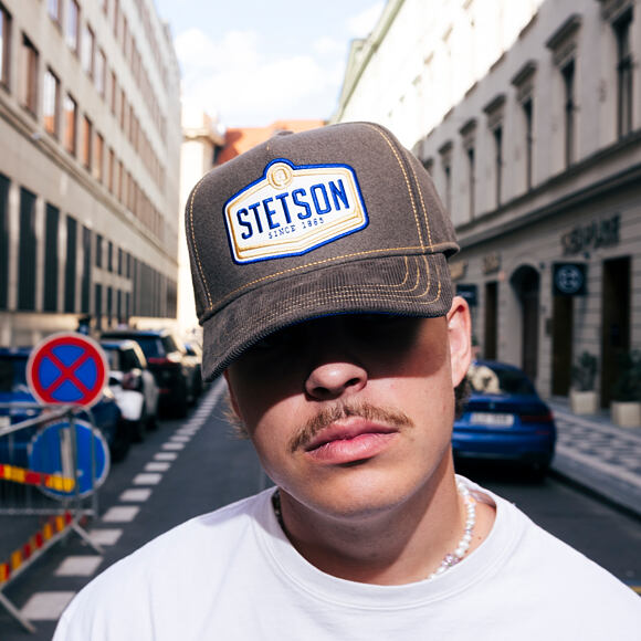 Kšiltovka Stetson - Trucker Cap Wool Piston - 55