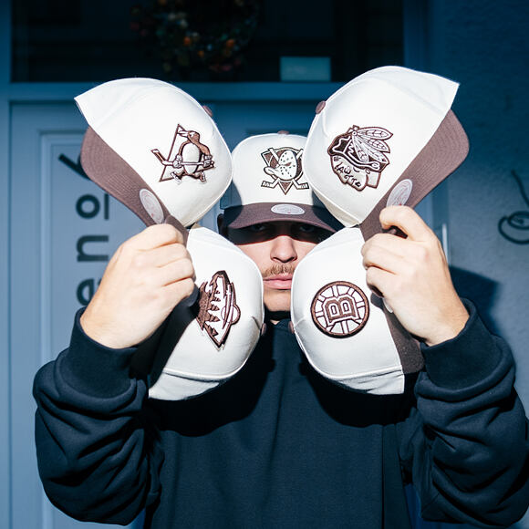 Kšiltovka Mitchell & Ness - NHL Fashion Basic 2T Pro Vntg - Minnesota Wild - Cream