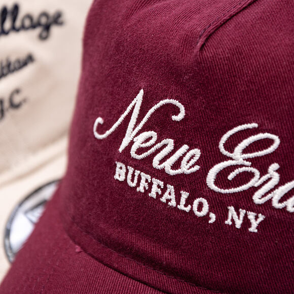 Womens Cap New Era - Branded Womens A-Frame 9TWENTY - Burgundy / Cream