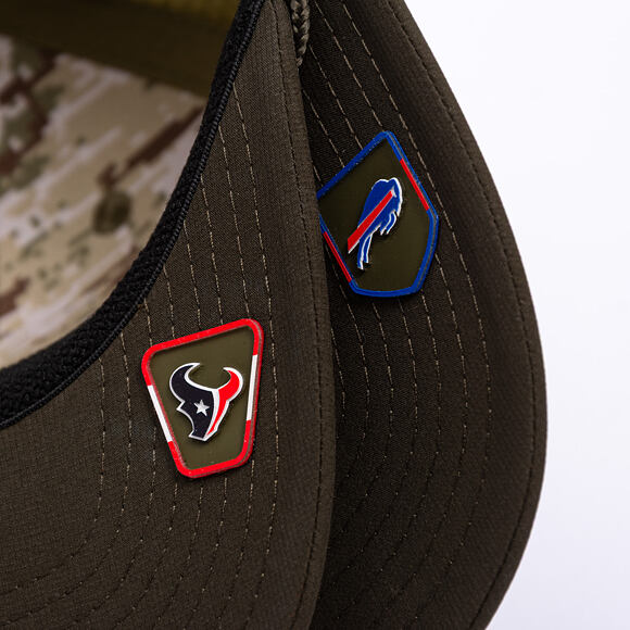 Cap New Era - NFL25 "Salute to Service" - 9SEVENTY Stretch-Snap - Houston Texans 