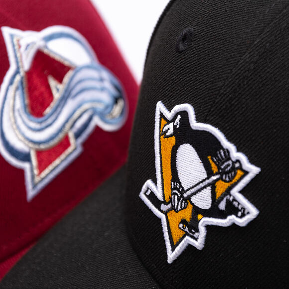 Cap New Era - NHL 9FORTY M-CROWN - Pittsburgh Penguins - Team Color