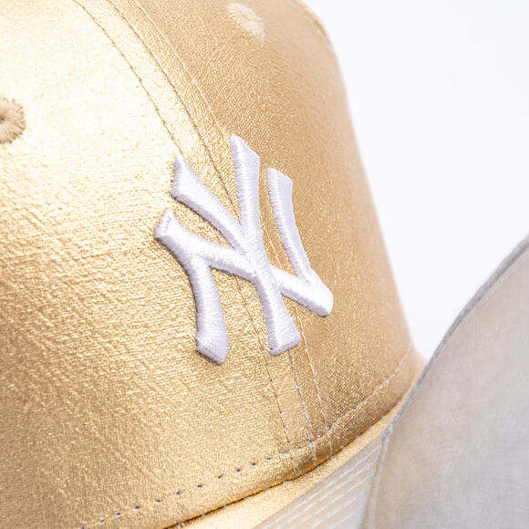 Womens Cap New Era - MLB Metallic 9FORTY - NY Yankees - Gold