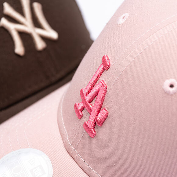 Womens Cap New Era - MLB Womens Midi Essential 9FORTY - LA Dodgers - Pink
