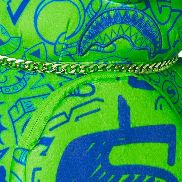 Sprayground Tatted Up No Face Moneybear Backpack