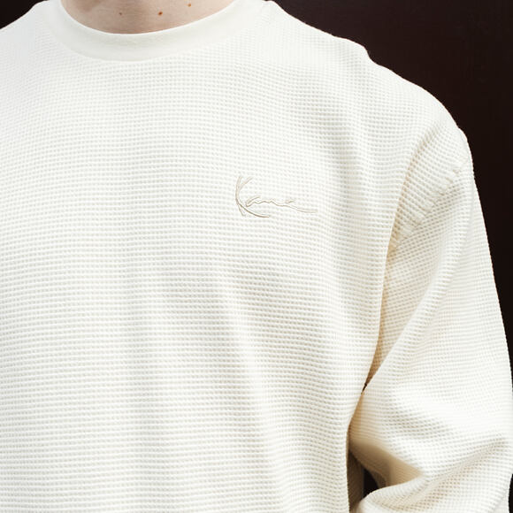 Longsleeve Tee Karl Kani - Signature  Waffle Longsleeve
