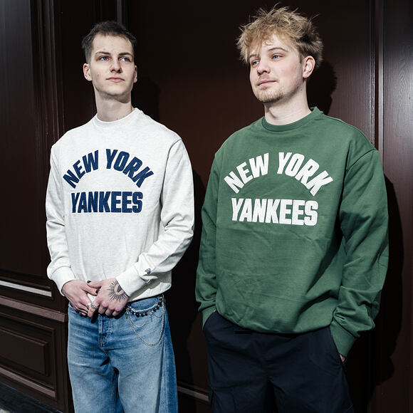 Sweatshirt New Era - MLB Graphic Oversized Crewneck - NY Yankees - Cilantro Green