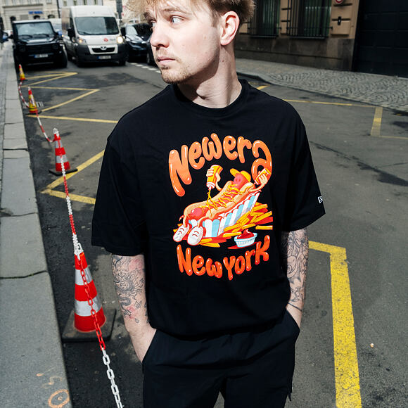 Tee New Era - Food Graphic Tee - Black
