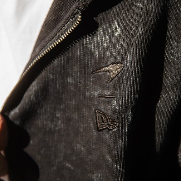 Sweatshirt New Era - Washed Full Zip Oversized Hoody - McLaren F1