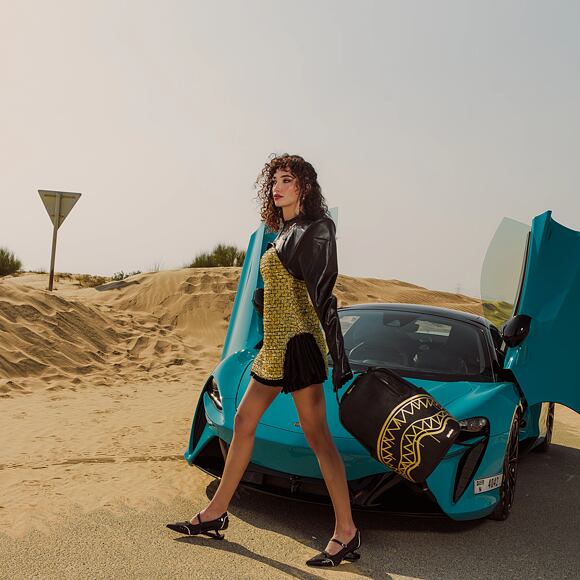 Backpack Sprayground - That Gold Drap Backpack