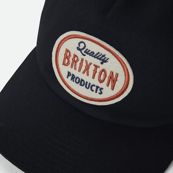 Cap Brixton - Henry MP Trucker - Black
