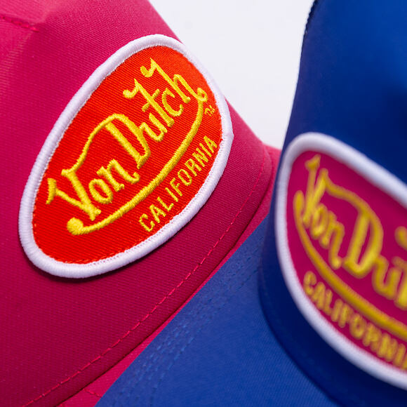 Cap Von Dutch - Trucker - Cali Patch Pink/Red