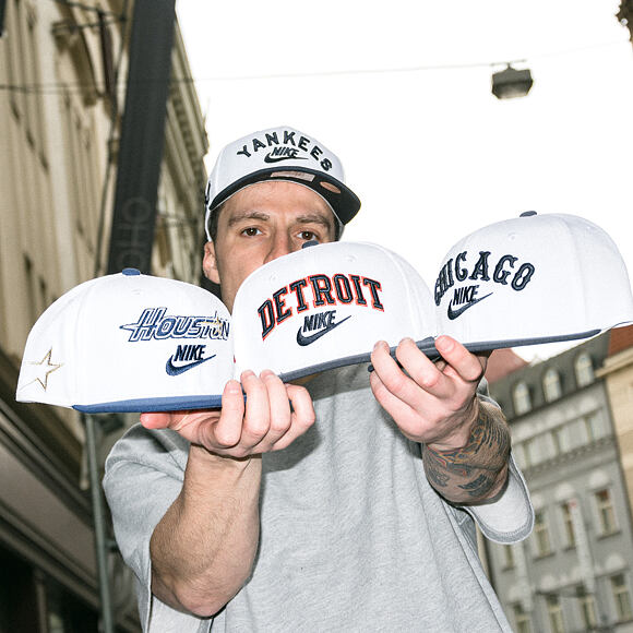 Cap Nike - Cooperstown Dri-Fit Pro - Detroit Tigers - White 10A/Pitch Blue 4FA