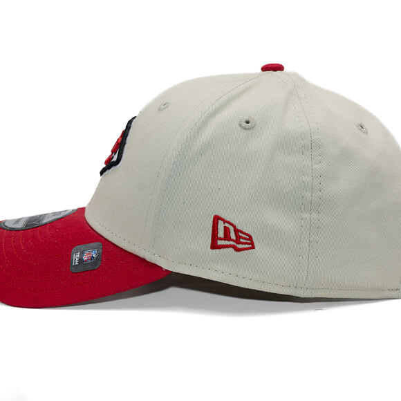Cap New Era - NFL Wordmark 9FORTY - Kansas City Chiefs - Cream / Team Color
