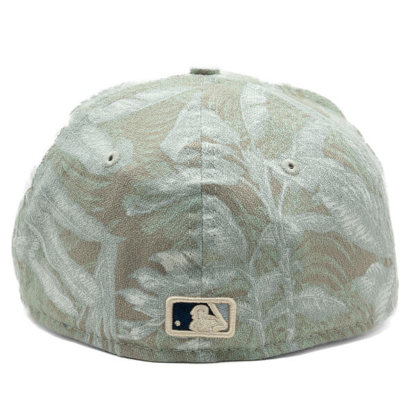 Cap New Era - MLB Three Looms "Leafy Palm" 59FORTY A-Frame - Detroit Tigers - Stone