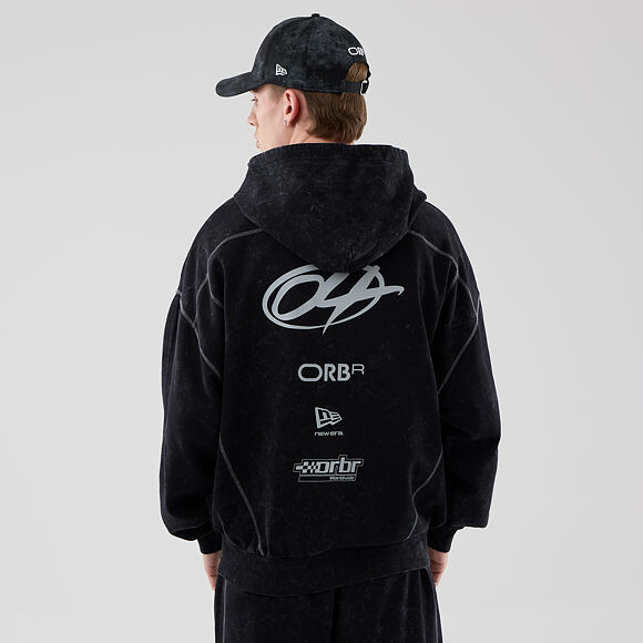 Sweatshirt New Era - F1 Oversized Full-zip Hoody - RED BULL F1 - Black
