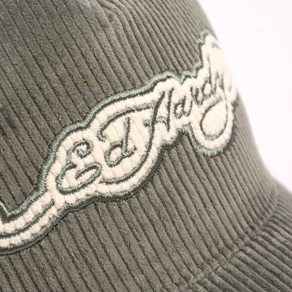 Cap Ed Hardy - Embroidery Applique Cord 5 Panel Trucker Cap - Sage