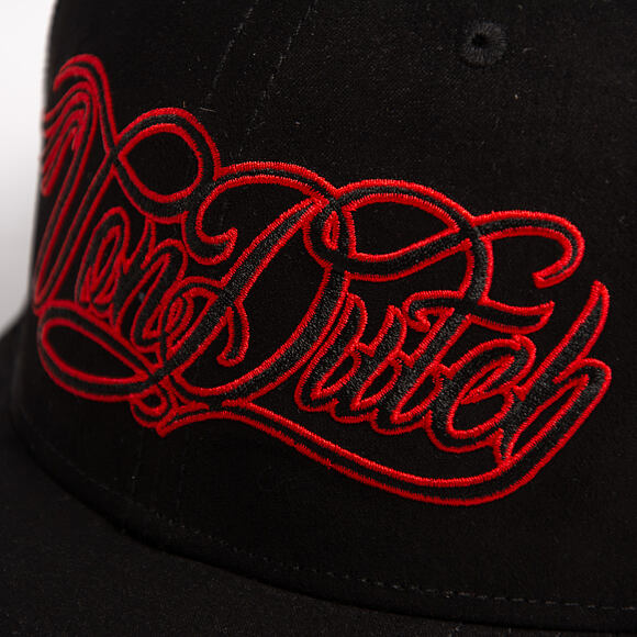 Cap Von Dutch - Semi Curve - Embroidery Premium - Black