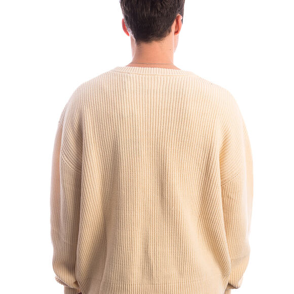 Sweatshirt Karl Kani - KK Script Knit Oversized Crew - Off White