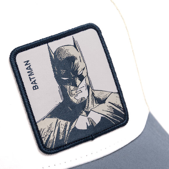 Cap Capslab - Batman Trucker - Dark Knight Sketch - Off White / Blue