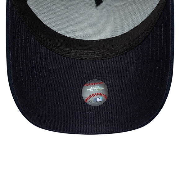 Cap New Era - MLB Suede Visor 9FORTY A-Frame - NY Yankees - Cilantro Green / Navy