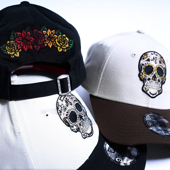Cap New Era - Branded Skull Pack 9FORTY - Stone / Light Brown