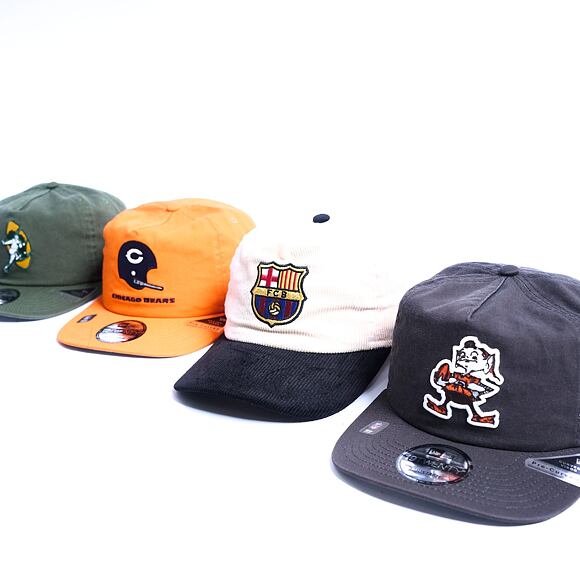 Cap New Era - Cord 19TWENTY - Barcelona FC - Ivory / Black