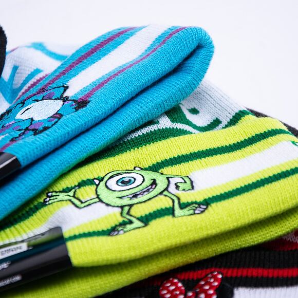 New Era Kids Disney Character Knit Monsters Inc Neon Blue