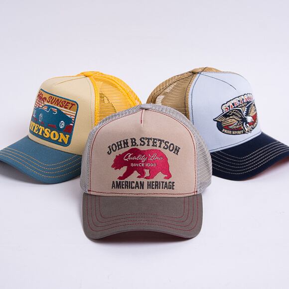 Stetson Trucker Cap Bear 7751101