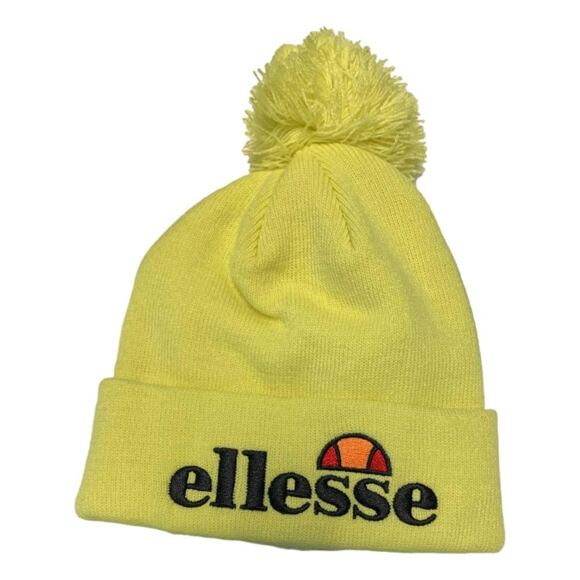 Ellesse Velly Pom Pom Beanie Green