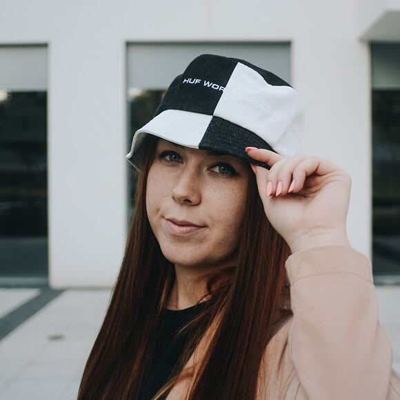 HUF Block Out Bucket Black/White
