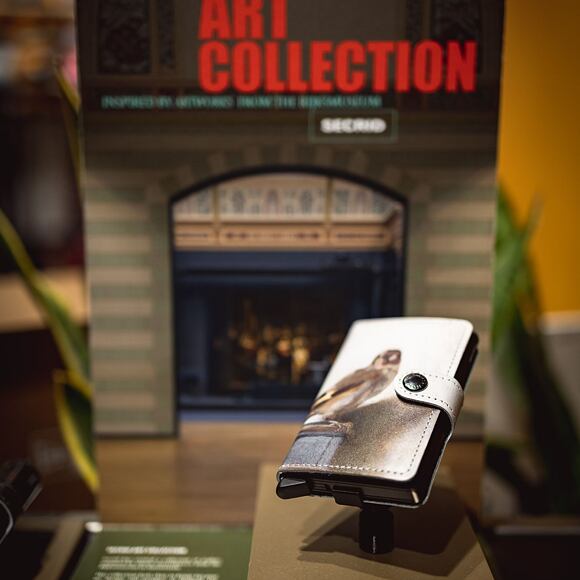 Secrid Miniwallet "Art Series" Carel Fabritius - The Goldfinch, 1654