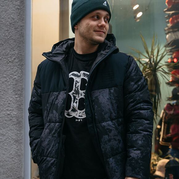 Champion Hooded Jacket NBK/ALLOVER/NBK