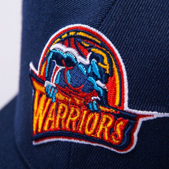 Kšiltovka Mitchell & Ness NBA Team Ground 2.0 Stretch Snapback Hwc Warriors Navy