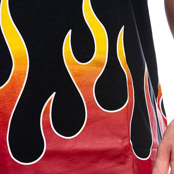 Triko Karl Kani Small Signature Flame Tee black