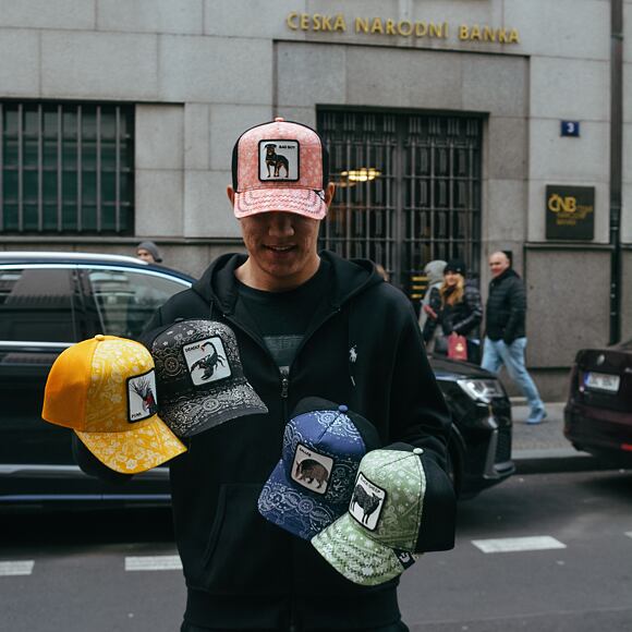Kšiltovka Goorin - Parade Trucker - Olive