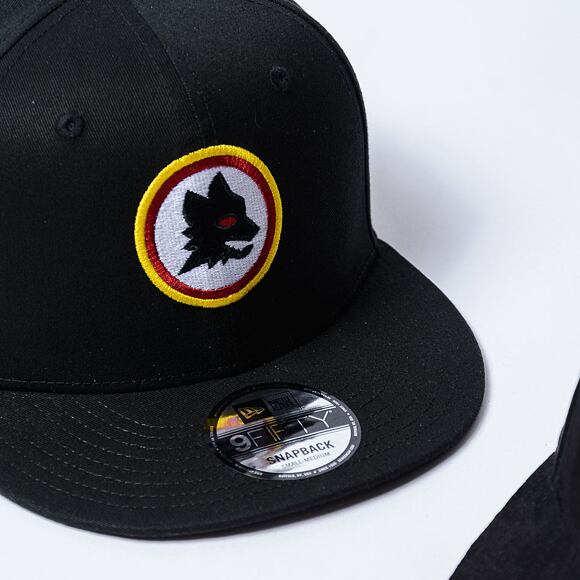 Kšiltovka New Era - 9FIFTY Lupetto AS Roma - Black