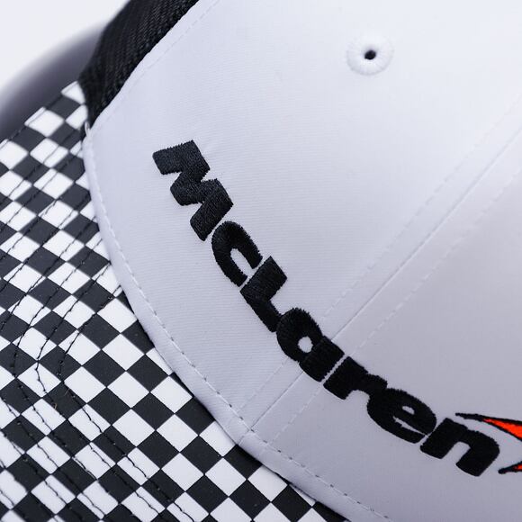 Kšiltovka New Era - F1 Checkered Visor 9FIFTY Original Fit - Mclaren Racing - White