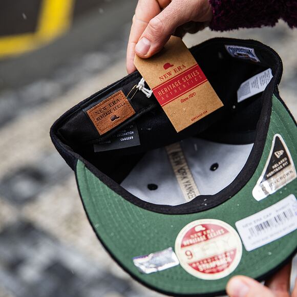 Kšiltovka New Era - MLB Heritage 9FIFTY Retro Crown - Oakland Athletics - Kelly Green / White