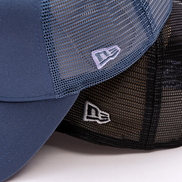 Dámská Kšiltovka New Era - MLB League Essential 9FORTY Trucker - LA Dodgers - Muted Indigo / Lavende