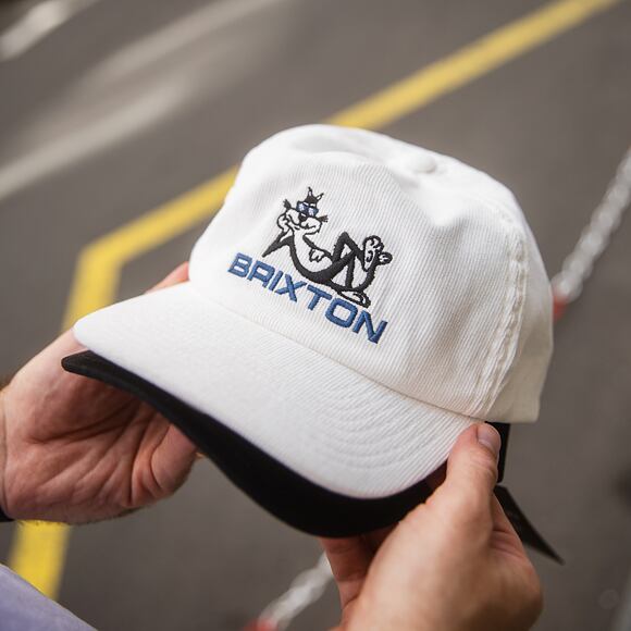 Kšiltovka Brixton - Cool Cat Mp Snpk - White