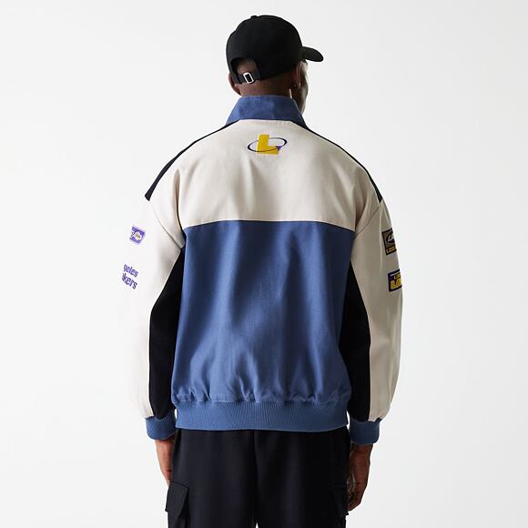 Bunda New Era - NBA Motorsport Jacket - LA Lakers - Muted Indigo