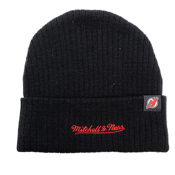 Beanie Mitchell & Ness - NHL Line Light Knit - New Jersey Devils - Black
