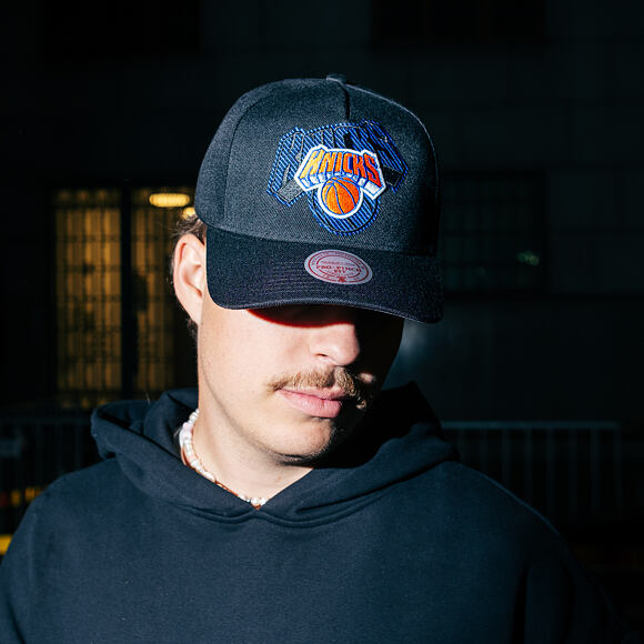 Cap Mitchell & Ness - NBA Tilted Pro Snapback - New York Knicks - Black