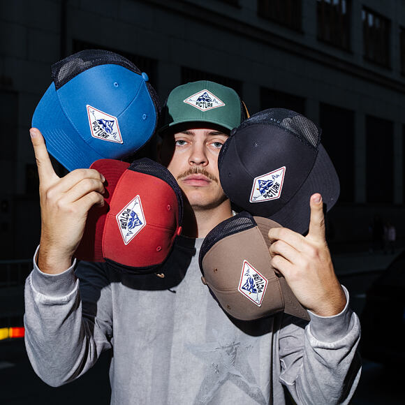 Kšiltovka Picture - Zephyr Trucker - Smoke Pine