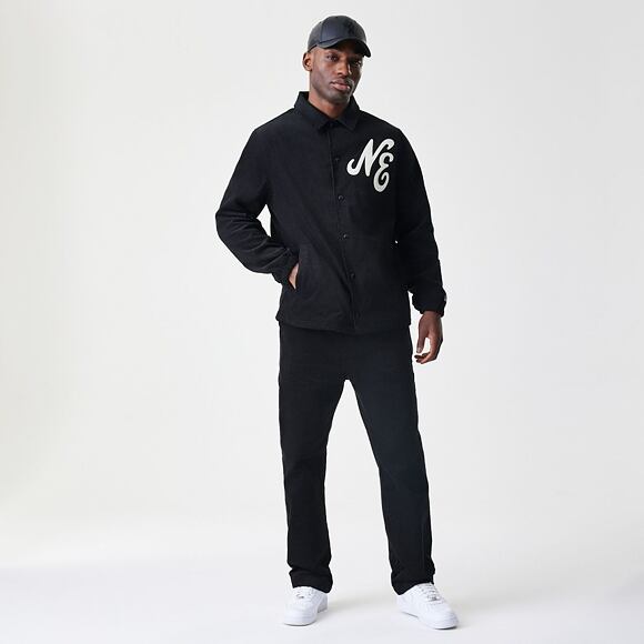 Pants New Era - Branded Cord Chino Pants - Black