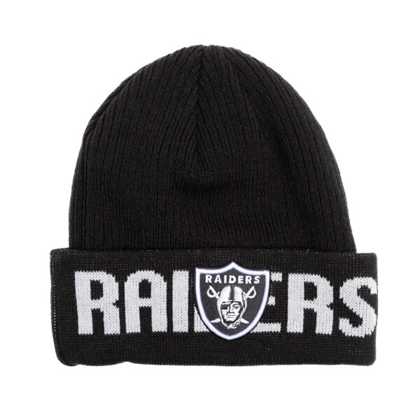 Beanie New Era - NFL Wordmark Beanie - LAs Vegas Raiders - Black