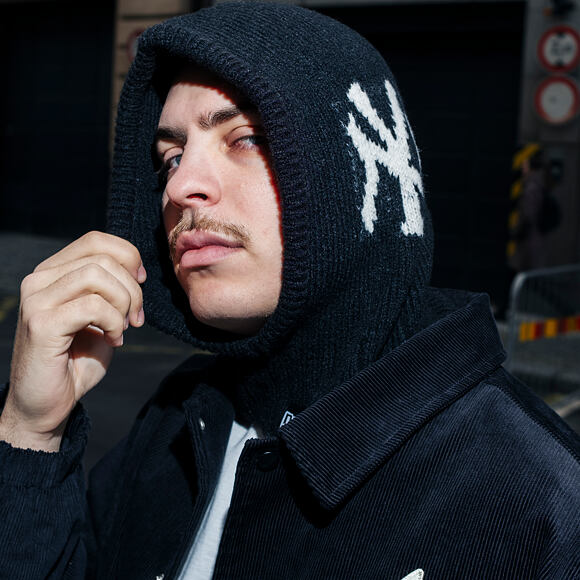 Beanie New Era - MLB Slouch Balaclava - NY Yankees - Black