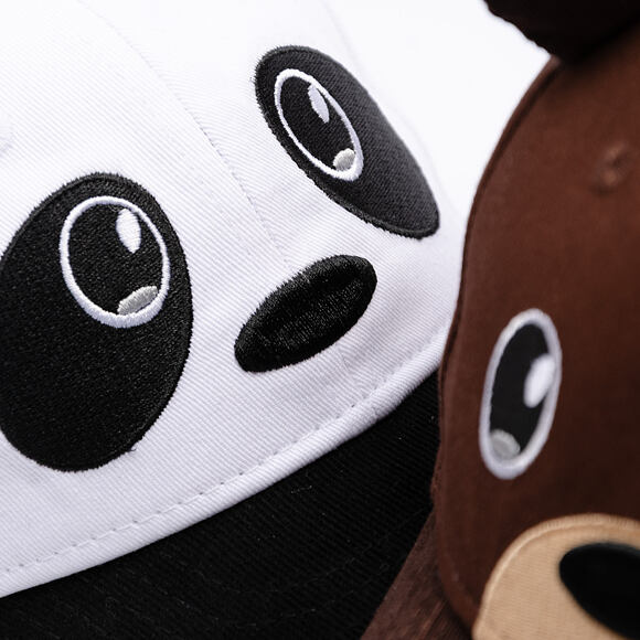 Kids Cap New Era - Branded Cord Ears 9FORTY - White