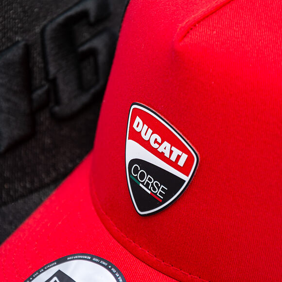 Cap New Era - Ducati Motor Core 9FORTY Trucker - Scarlet