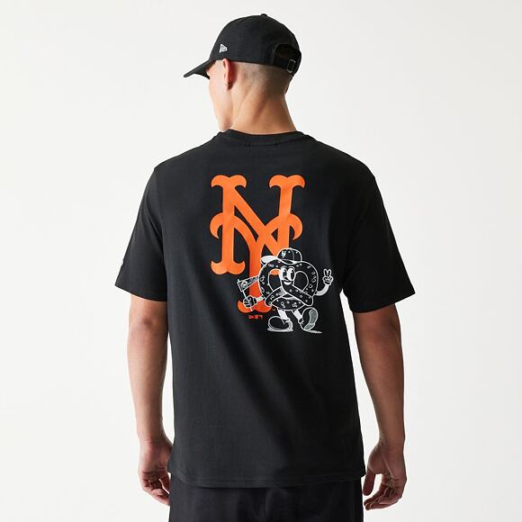Tee New Era - MLB Food Graphic Tee - NY Mets - Black